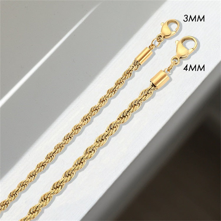 Twist Chain Necklace